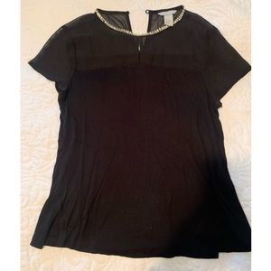 H&M embellished top